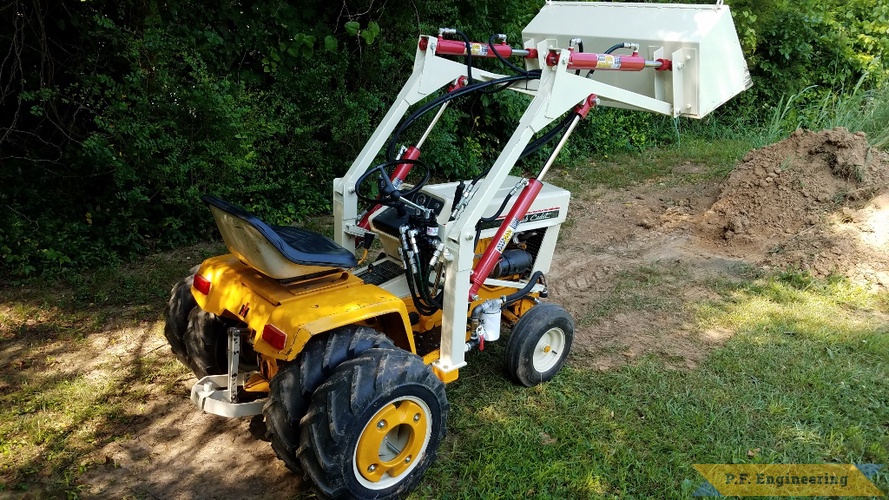 Danne W., Alvaton, KY cub cadet 129 | Danne W., Cub Cadet  loader