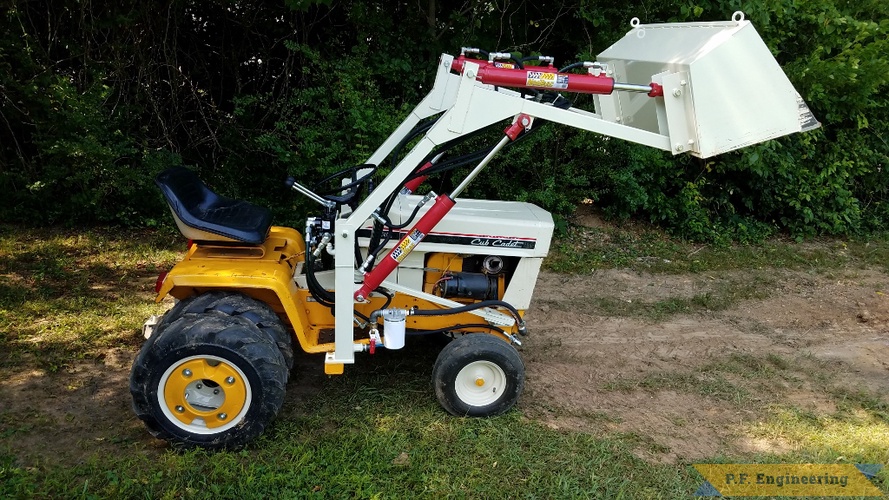 Danne W., Alvaton, KY cub cadet 129 | Danne W., Cub Cadet 129 loader