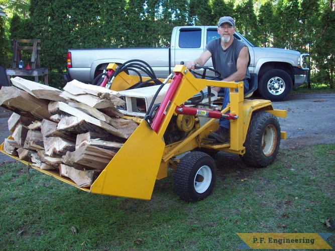 Mike L., Walworth, WI Cub Cadet 149 loader | cub cadet 149 loader front