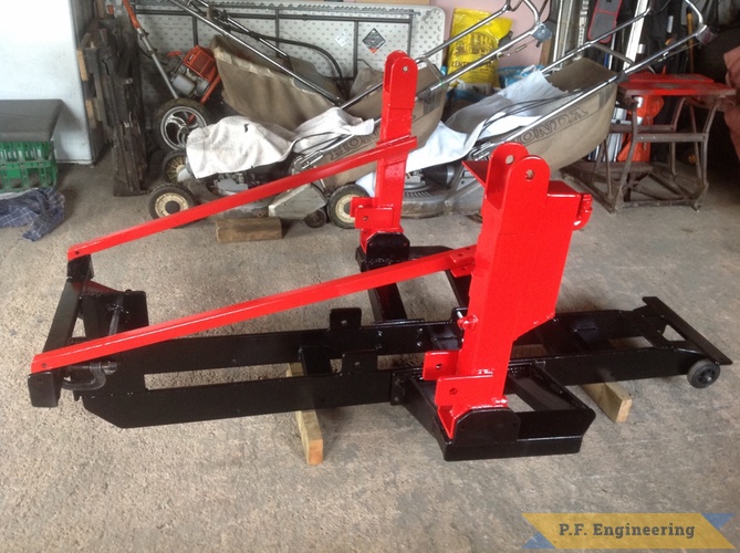 Simon B., Honda 5518 loader | honda 5518 loader subframe left side by Simon B.