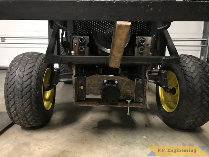 Jared G. Aberdeen, NC | Jared G, Aberdeen, NC John Deere 300 front end loader pump mount