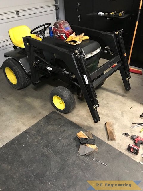 Jared G. Aberdeen, NC | Jared G, Aberdeen, NC John Deere 300 front end loader quick attach