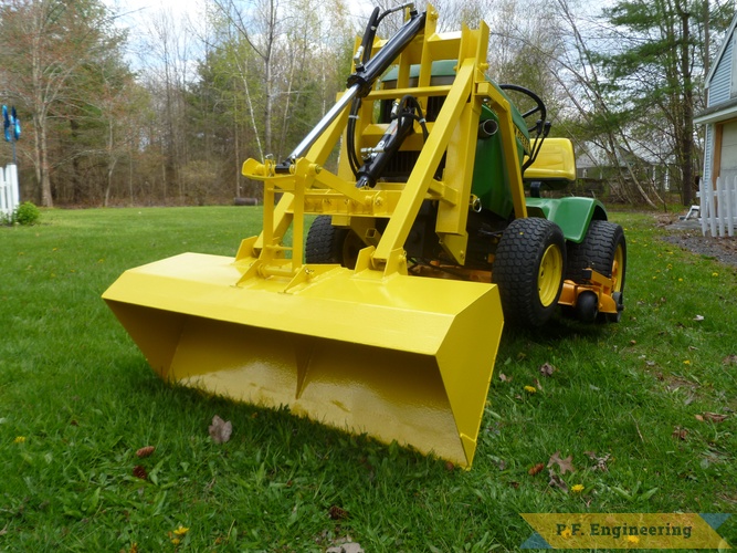 Paul F. - John Deer 317 - Pin-on Mini Payloader | Prototype building May 2020 - View 2