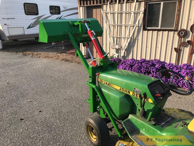 Rick S. in Vernon, British Columbia, Canada - Pin-on Mini Payloader | John Deere 317 - View 1