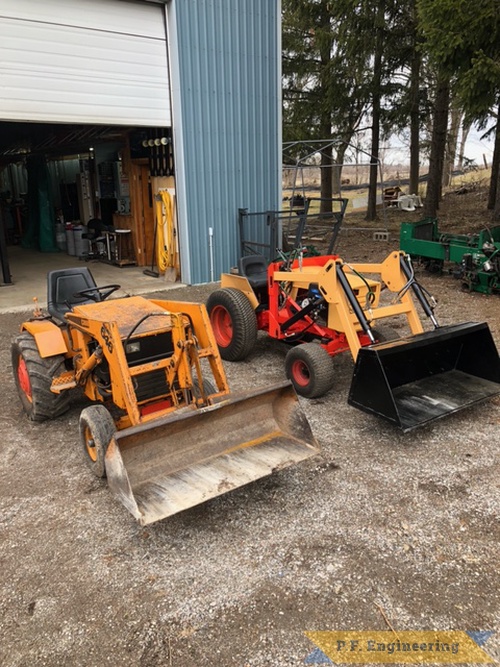 Calvin K. CASE 444 loader | Calvin K from Thamesford Ontario CASE 444 and 646 loader comparison