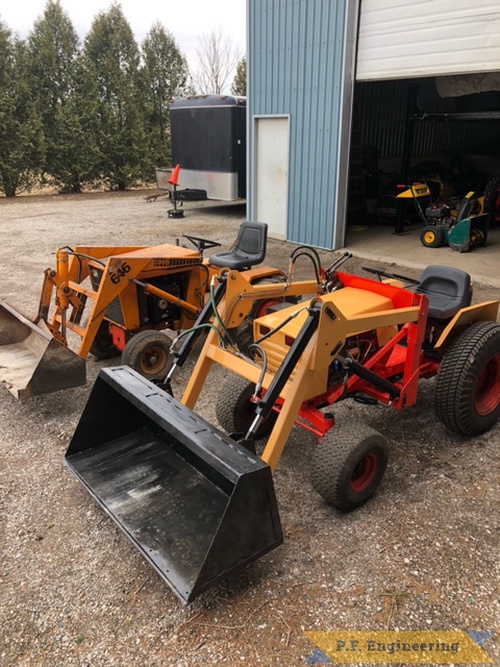 Calvin K. CASE 444 loader | Calvin K from Thamesford Ontario CASE 444 loader and CASE 646 loader