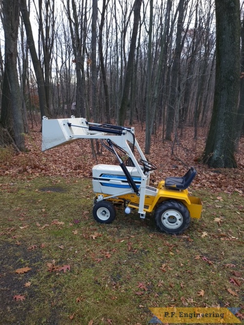 Eric D. in Friedens, PA 1976 Cub Cadet 1200 | Eric D. Friedens, PA 1976 Cub Cadet 1200 front end loader left size2.jpg