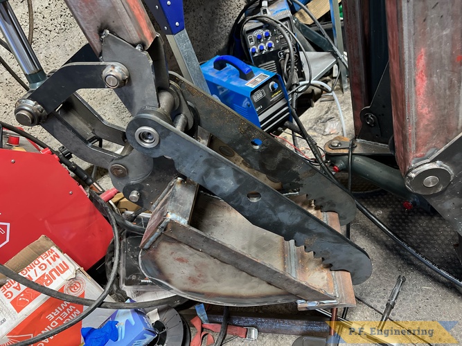 Robert B. in Ireland and his Kubota B6000 Micro Hoe | Robert B. in Ireland building his micro hoe for a Kubota B6000 thumb jaws