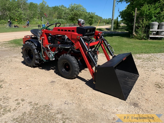 Stephen S. Winnipeg MB Canada Sears Craftsman loader | Stephen S. in Winnepeg, MB Canada 1975 Sears Suburban Loader