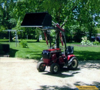 wheelhorse loader left side by Charles  D., Medford, MN