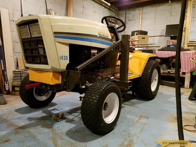 Cub Cadet 1430 loader build by Kyle H., Minneapolis, MN
