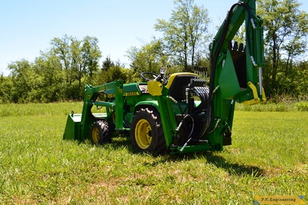 John Deere 210 Micro Hoe and Loader by Ryan B., Mayetta, KS