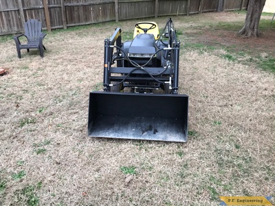 Jared G, Aberdeen, NC John Deere 300 front end loader