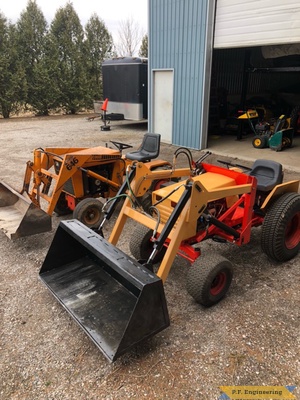 Calvin K from Thamesford Ontario CASE 444 loader and CASE 646 loader