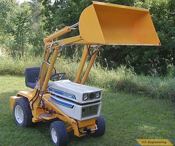 Cub Cadet 1450 garden tractor loader_2