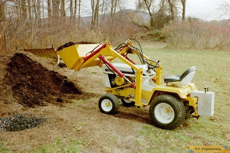 Cub Cadet 149 Garden Tractor Loader_2