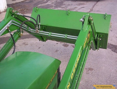 John Deere 425 Garden Tractor Loader_2