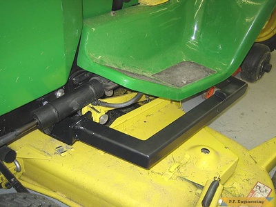 John Deere 430 Garden Tractor Loader_2