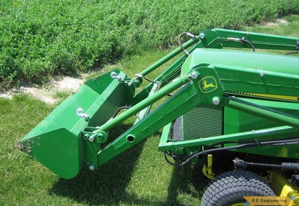 John Deere 430 Garden Tractor Loader_4