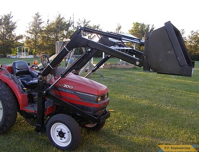 mitsubishi MT200 compact tractor loader_2