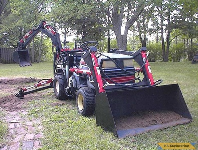 Sears Craftsman GT-5000 Garden Tractor Loader_1