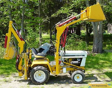 The prototype on a 14HP Cub Cadet 149_1