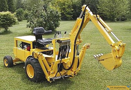 Custom Built Tractor Micro Hoe_1