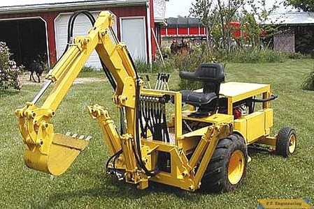 Custom Built Tractor Micro Hoe_5