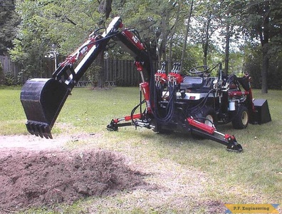 Sears Craftsman GT-5000 garden tractor Micro Hoe_3